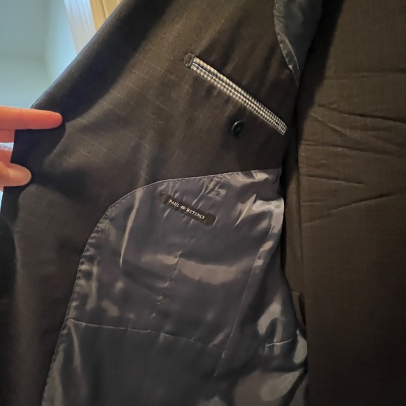 Men’s Paul Betenly Dark Blue Suit - Picture 2 of 10